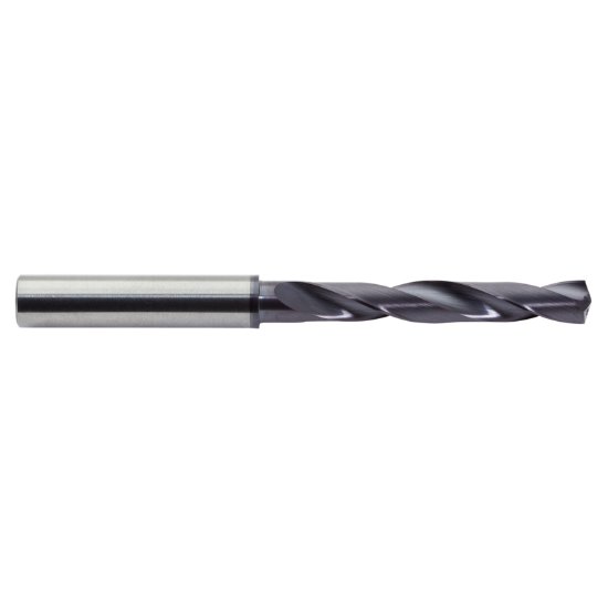 Picture of M.A. Ford 2XDCR3438A Deep Hole Over 8Xd Coolant Thru Carbide 140° - 142° 0.343 Dia 0.390 Shank 4.060 OAL 2 Flute 2.170 Flute Length Carbide AlTiN